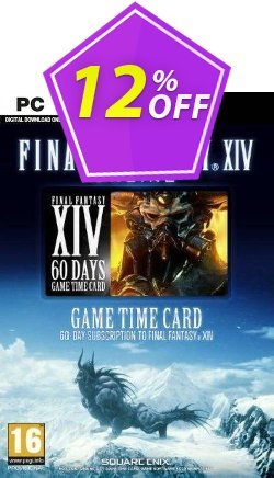 Final Fantasy XIV 14: A Realm Reborn 60 Day Time Card PC Deal