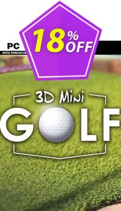 18% OFF 3D MiniGolf PC Discount