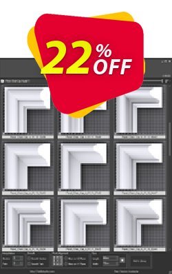 22% OFF K-studio Sweep Profile Panel Chair Rail Molding-A 1 Coupon code