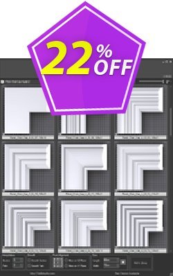 22% OFF K-studio Sweep Profile Panel Chair Rail Molding-A 2 Coupon code