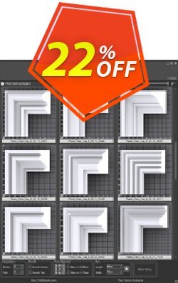 22% OFF K-studio Sweep Profile Panel Chair Rail Molding-B 2 Coupon code