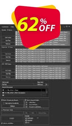 62% OFF K-studio Batch Render&Relink Coupon code