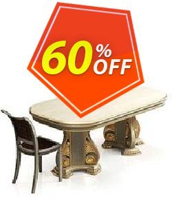 60% OFF K-studio Classic table and chair Coupon code