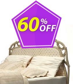 60% OFF K-studio Classical bed with ottoman Coupon code