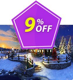 9% OFF 3PlaneSoft White Christmas 3D Screensaver Coupon code