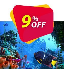 9% OFF 3PlaneSoft Coral Clock 3D Screensaver Coupon code