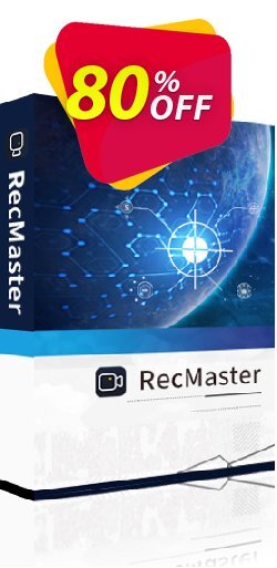 80% OFF RecMaster Lifetime License - 2 PCs  Coupon code