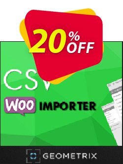 20% OFF CSV WooImporter - Add-on Coupon code