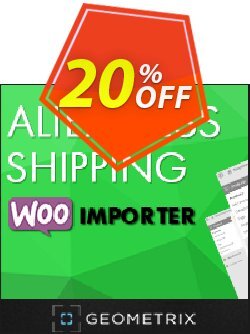 20% OFF Aliexpress Shipping WooImporter - Add-on Coupon code