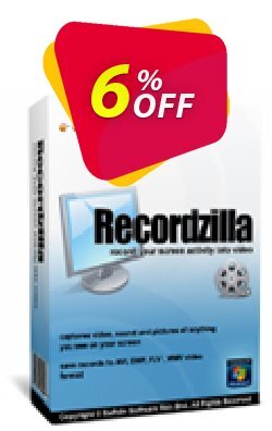 6% OFF Recordzilla Screen Recorder Coupon code