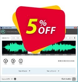 5% OFF My Audio Cutter Coupon code