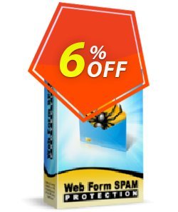 6% OFF Web Form SPAM Protection - Business License  Coupon code