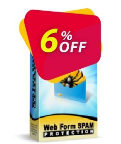 6% OFF Web Form SPAM Protection - Business License  Coupon code