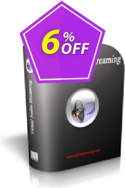 6% OFF Virtual Audio Streaming Coupon code