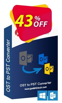 Coupon code Gael Converter for OST - Home User License