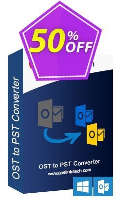 Coupon code Gael Converter for OST - Standard License