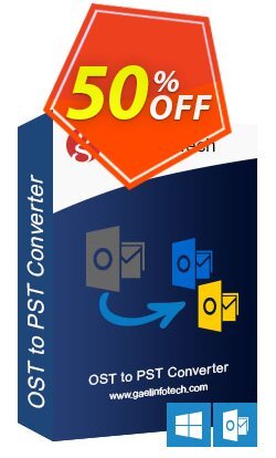 50% OFF Gael Converter for OST - Pro License Coupon code