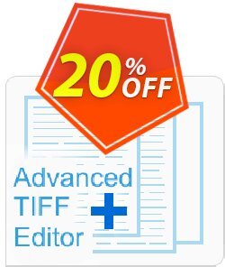 20% OFF Advanced TIFF Editor Plus - Site License Coupon code