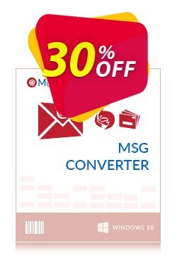 30% OFF Mailsware MSG Converter - Pro License Coupon code