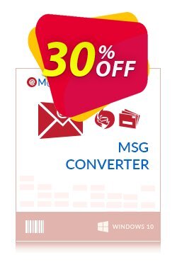 10% OFF Mailsware MSG Converter - Pro License Coupon code