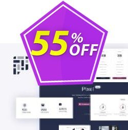 55% OFF Themesberg Pixel Pro - Premium Bootstrap 4 UI KIT Coupon code