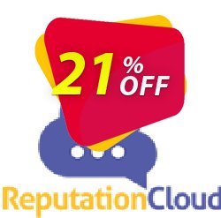 21% OFF ReputationCloud Standard monthly Coupon code