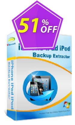 Coupon code Vibosoft iPhone/iPad/iPod Backup Extractor