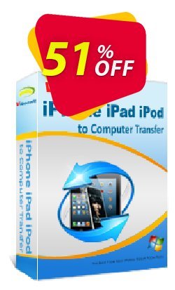 Coupon code Vibosoft iPad iPhone iPod to Computer Transfer