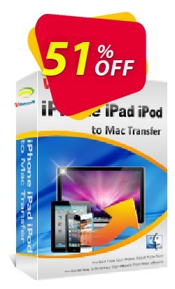 51% OFF Vibosoft iPad iPhone iPod to Mac Transfer Coupon code