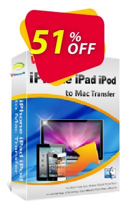 Coupon code Vibosoft iPad iPhone iPod to Mac Transfer