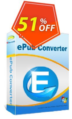 51% OFF Vibosoft ePub Converter Coupon code