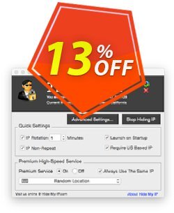 13% OFF Hide My IP for Mac Coupon code