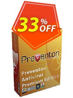 33% OFF Preventon Antivirus Premium Promo Coupon code