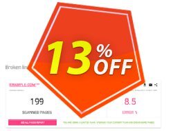 13% OFF Atomseo Broken Links Checker. Enterprise Monthly Subscription Plan Coupon code