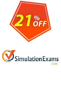 21% OFF SimulationExams CCNA Practice Tests with Network Sim Coupon code