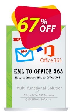 67% OFF eSoftTools EML to Office365 Converter Coupon code