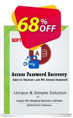 eSoftTools Access Password Recovery Coupon discount Coupon code eSoftTools Access Password Recovery - Personal License - eSoftTools Access Password Recovery - Personal License offer from eSoftTools Software