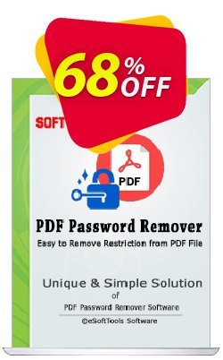 eSoftTools PDF Password Remover Coupon discount Coupon code eSoftTools PDF Password Remover - Personal License - eSoftTools PDF Password Remover - Personal License offer from eSoftTools Software