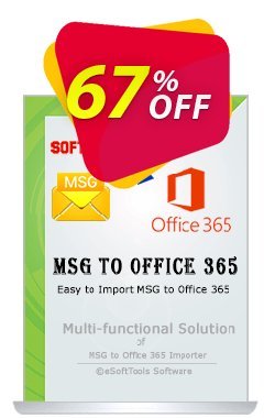 Coupon code eSoftTools MSG to Office365 Converter - Corporate License