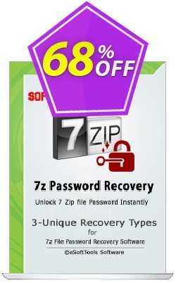 68% OFF eSoftTools 7z Password Recovery Coupon code