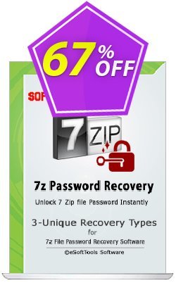 67% OFF eSoftTools 7z Password Recovery - Corporate License Coupon code