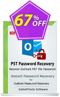 67% OFF eSoftTools PST Password Recovery - Corporate License Coupon code