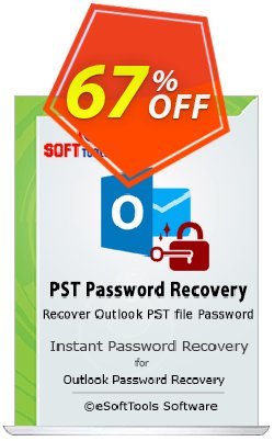 Coupon code eSoftTools PST Password Recovery - Technician License