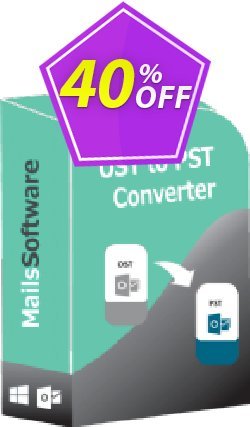 40% OFF MailsSoftware OST to PST Converter Coupon code
