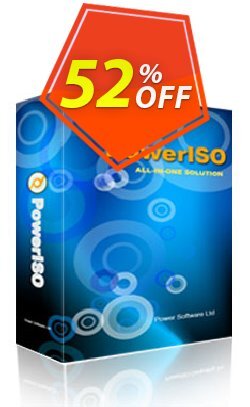 50% OFF PowerISO, verified