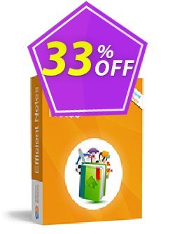 33% OFF Efficient Notes Coupon code