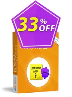 33% OFF Efficient Sticky Notes Network Coupon code