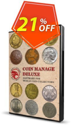 21% OFF CoinManage Deluxe Coupon code