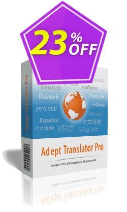 Adept Translator Pro Special promo code 2024