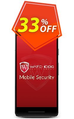 33% OFF Watchdog Mobile Security Coupon code